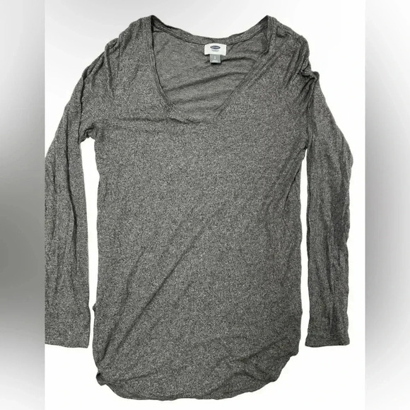 Women’s Old Navy Grey Long Sleeve Shirt Size Small - Picture 1 of 4